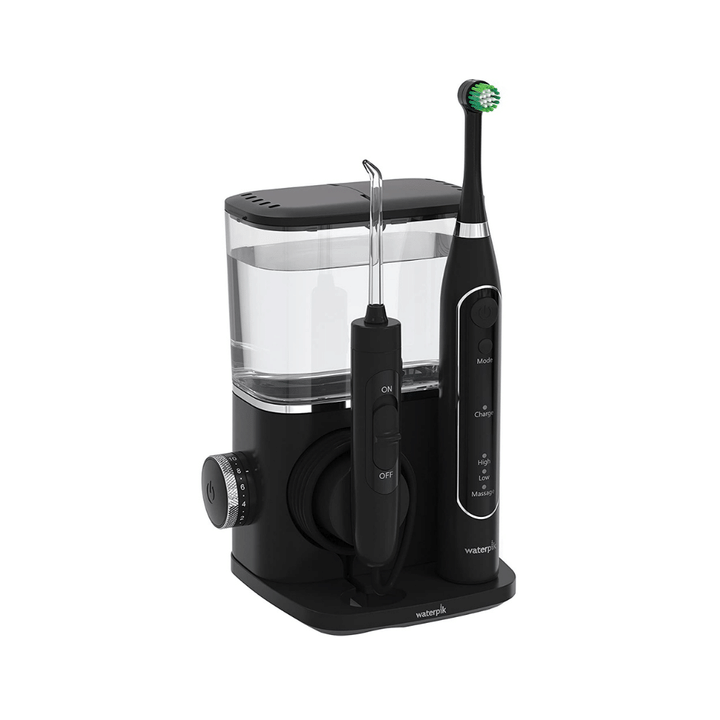 Waterpik Complete Care 9.5 Oscillating Electric Toothbrush And Water Flosser, Black