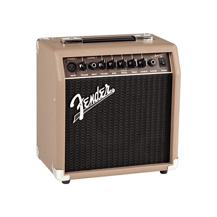 Fender Acoustasonic 15 Acoustic Guitar Amplifier With Instrument Cable-Toolcent®