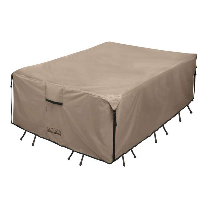 Ultcover Rectangular Patio Heavy Duty Table Cover