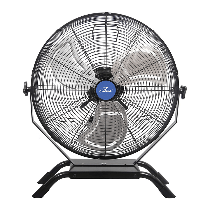 iLIVING Wall Mounted/Floor Stand Variable 20 Inches Speed Indoor/Outdoor Fan
