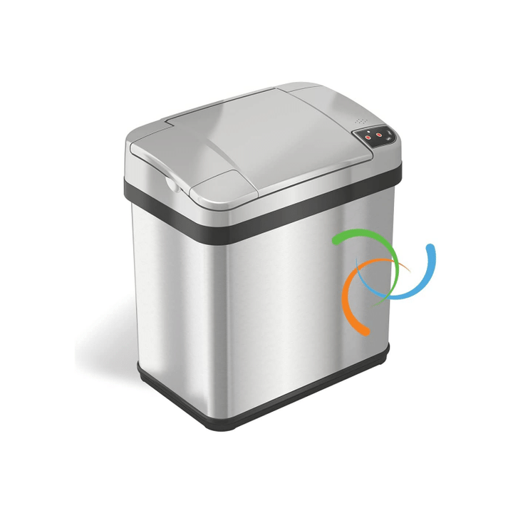 iTouchless 2.5 Gallon Bathroom Touchless Trash Can