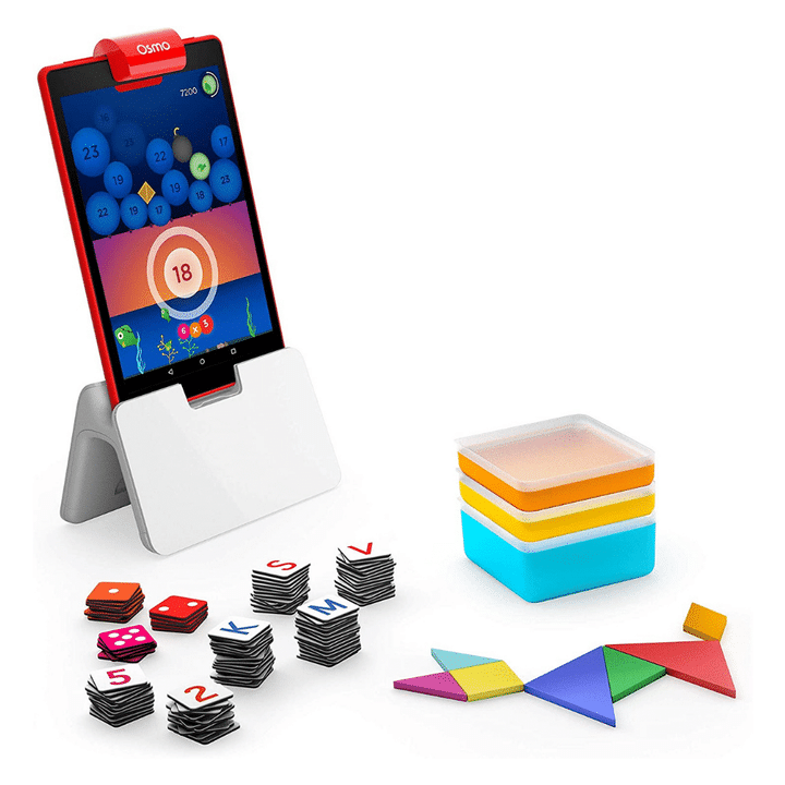 Osmo Genius Starter Kit For Fire Tablet Base, STEM Toy, 5 Educational Learning Games