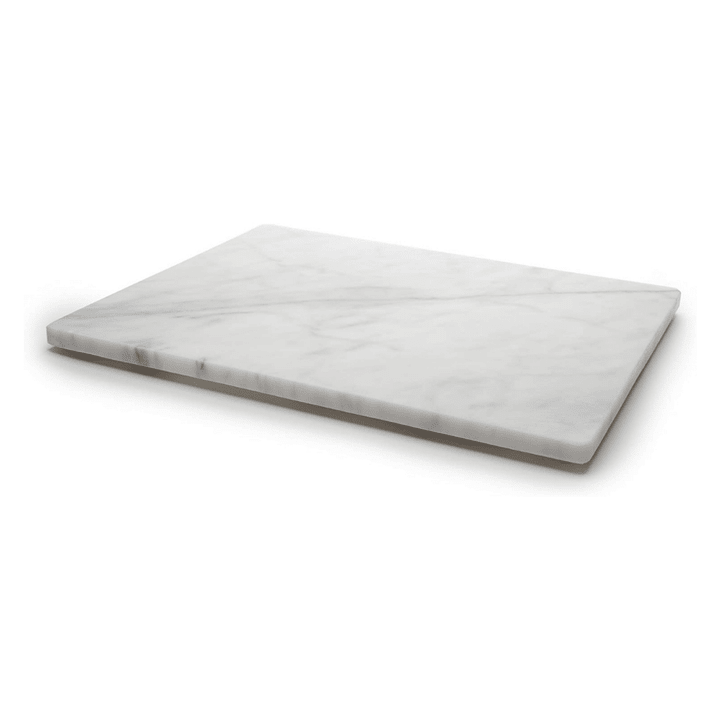 Fox Run 3829 Marble Pastry Board, White (16 x 20 x 0.75 inches)