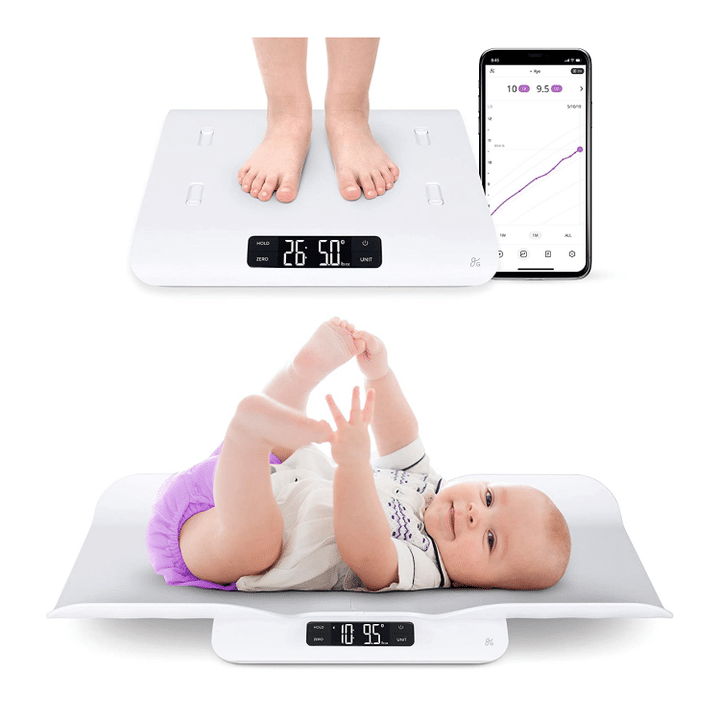 Greater Goods Smart Baby Scale, Smart Bluetooth Connected