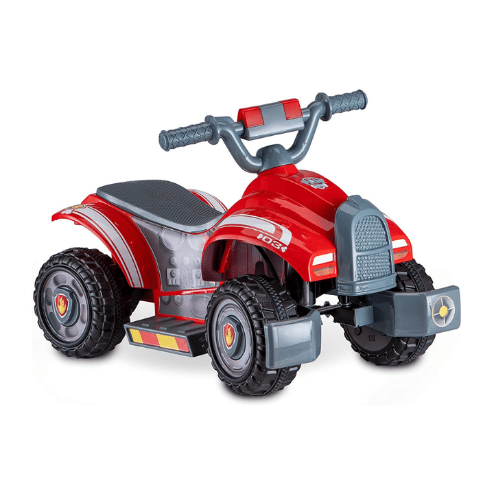 Kid Trax Nickelodeon's Paw Patrol Marshall Toddler Quad Electric Ride On Toy, Red (KT1466)