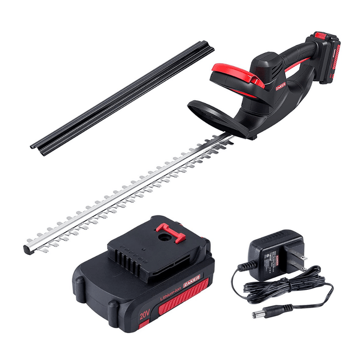 Zaker 20V 2Ah Powerful Electric Cordless Hedge Trimmers