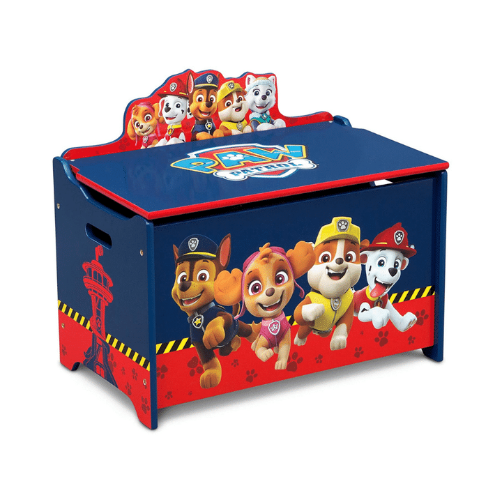 Delta Children Deluxe Toy Box, Nick Jr. Paw Patrol