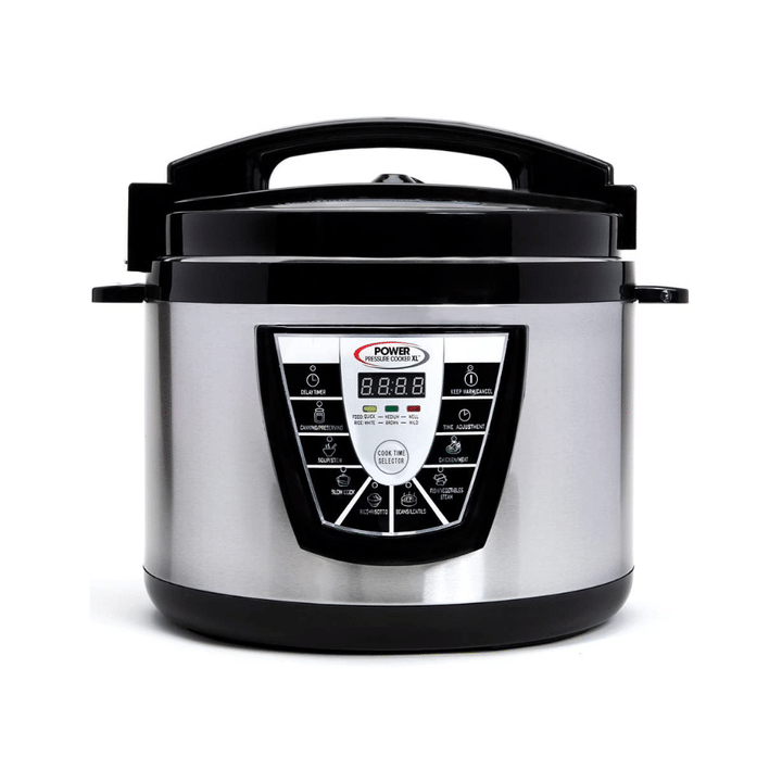 Power Pressure Cooker XL 10-Quart, 7 One-Touch Programs, Silver