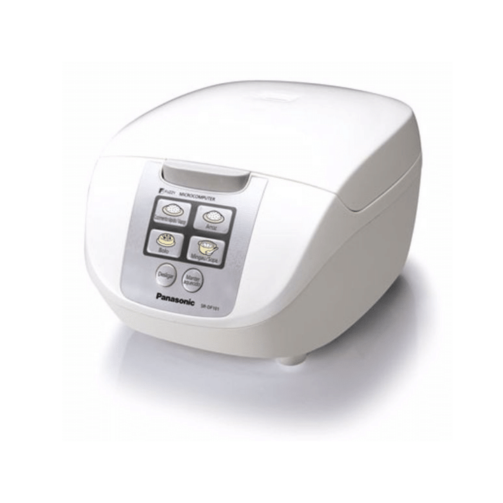Panasonic 5 Cup Rice Cooker with Fuzzy Logic and One-Touch Cooking, White