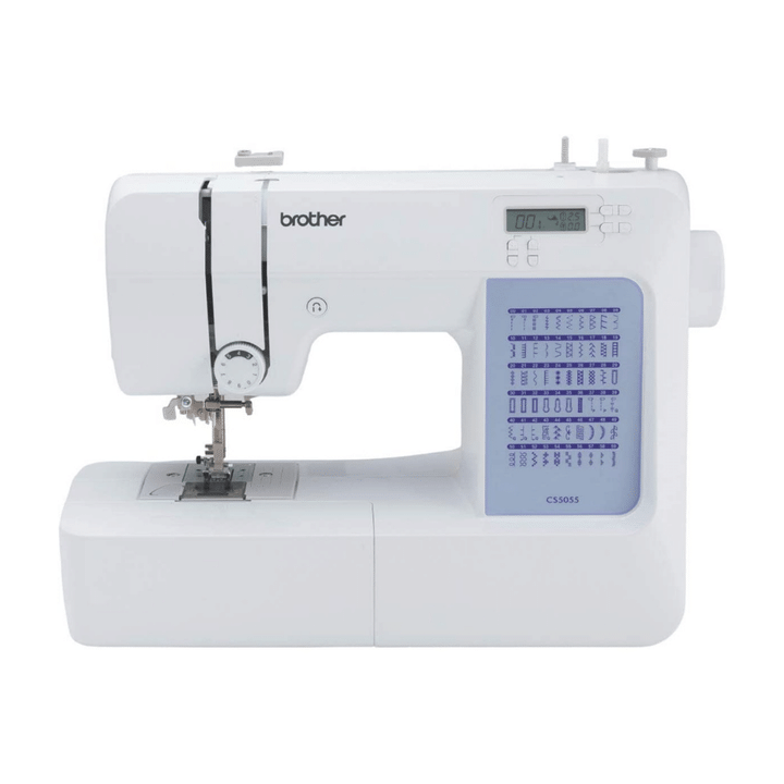 Brother CS5055 Computerized Sewing Machine, 60 Built-in Stitches, White
