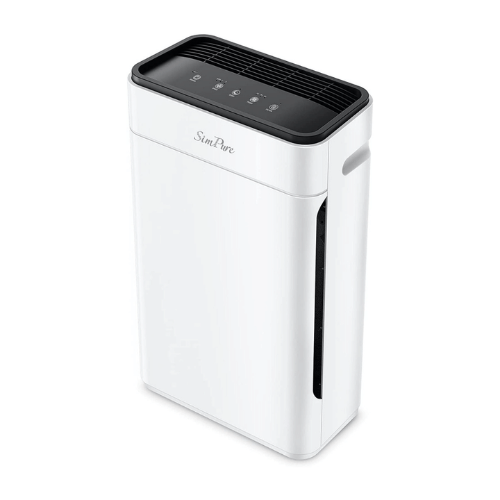 SimPure HP8 Air Purifier, True HEPA Filter Air Cleaner, White
