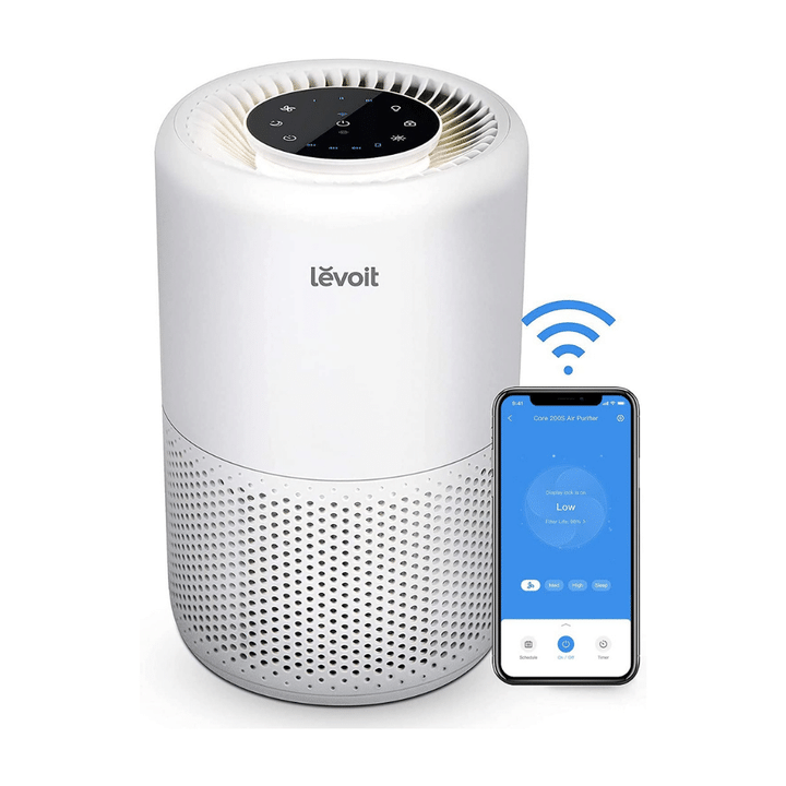 Levoit Core 200S Air Purifiers for Home, Smart WiFi Alexa Control, H13 True HEPA Filter