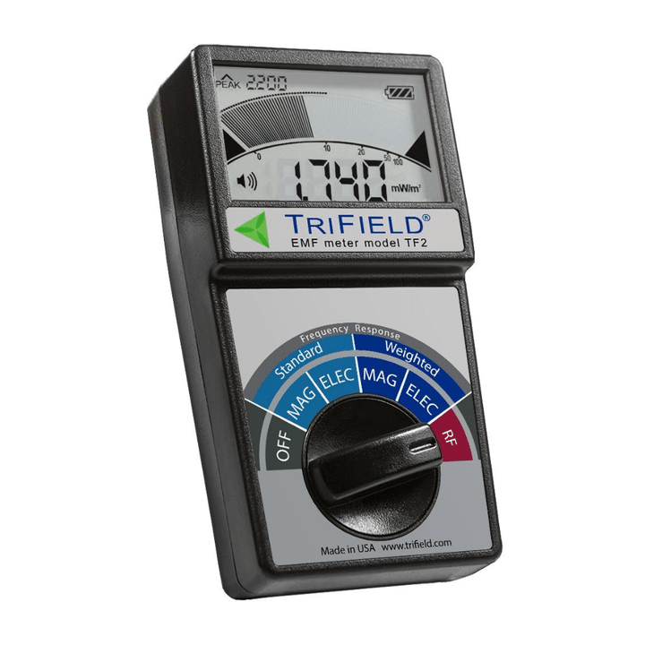 TriField TF2 Electric Field, Radio Frequency (RF) Field, Magnetic Field Strength Meter