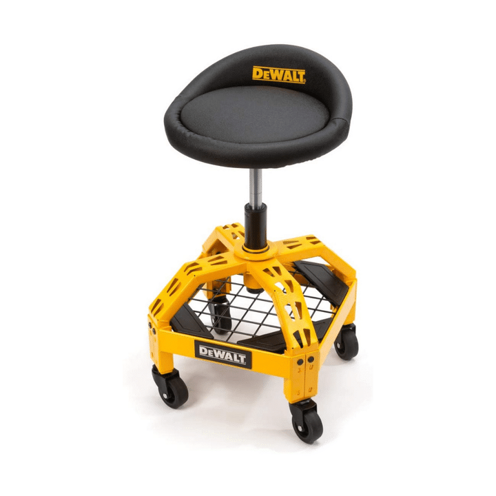 Dewalt Padded, 360-degree Swivel Seat, Durable Steel Frame, Adjustable