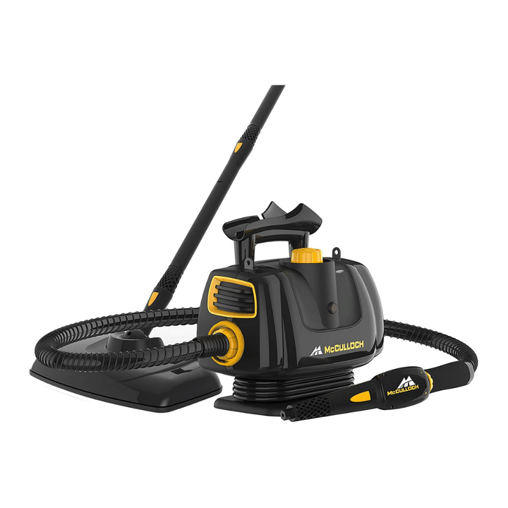 McCulloch MC1270 Portable Power Cleaner with Floor Mop, Variable Steaming, 16-Piece Accessory SetMC1270