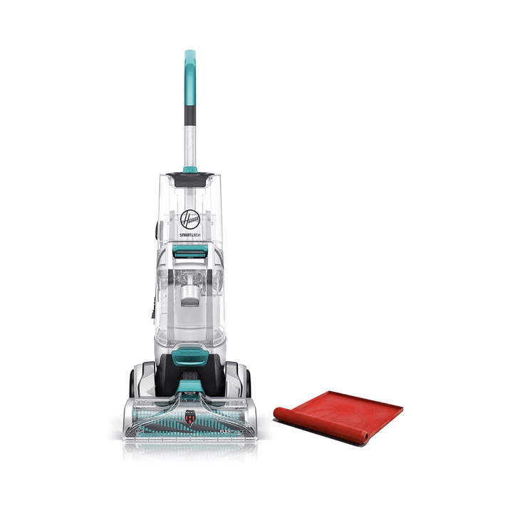 Hoover Smartwash Automatic Carpet Cleaner Machine, With Storage Mat, Turquoise