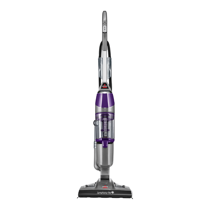 Bissell Symphony Pet Steam Mop And Steam Vacuum Cleaner, Purple