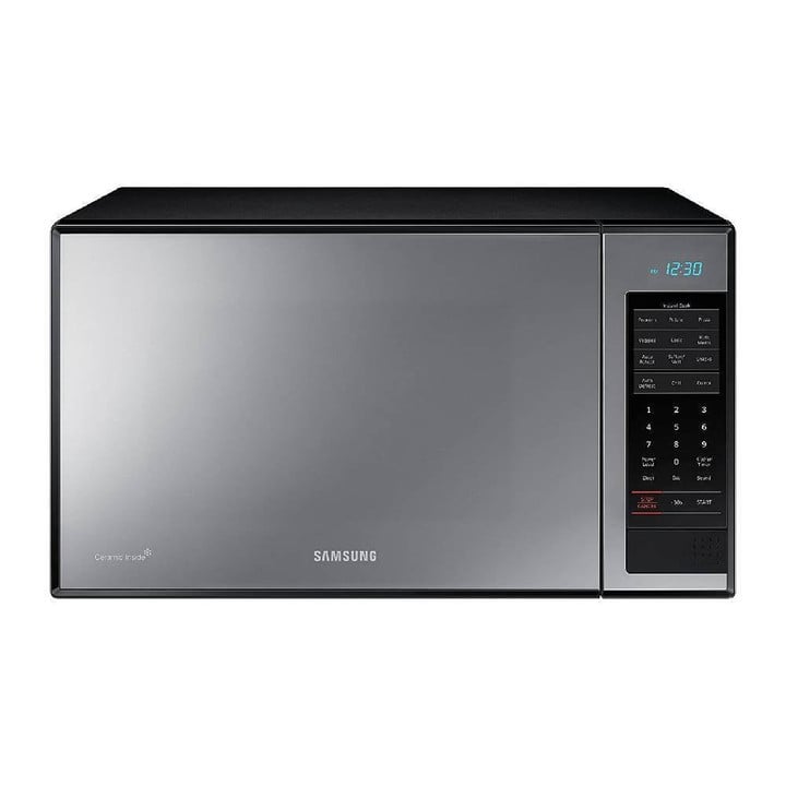 Samsung 1.4 cu. ft. Countertop Grill Microwave Oven With Ceramic Enamel Interior, Black Mirror Finish-Toolcent®