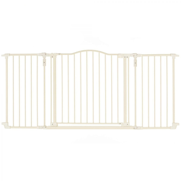 Toddleroo By North States 72” Sturdy Extra Wide Baby Gate With One Hand Operation