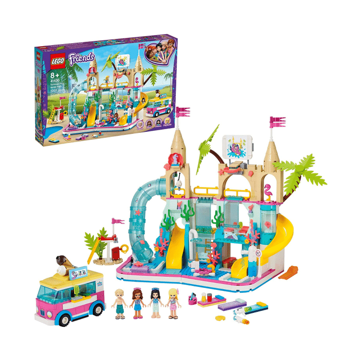 Lego 41430 Summer Fun Water Park (1001 Pieces), Frustration-Free Packaging