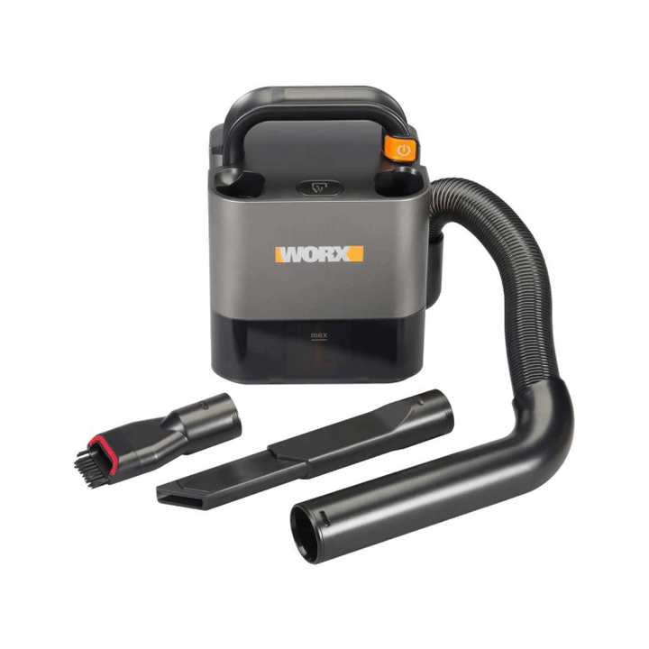 Worx 20V Battery + Charger Power Share Cordless Cube Compact Vacuum