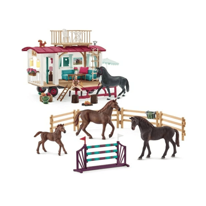 Schleich Horse Club 72141 Training Exercises At The Camper
