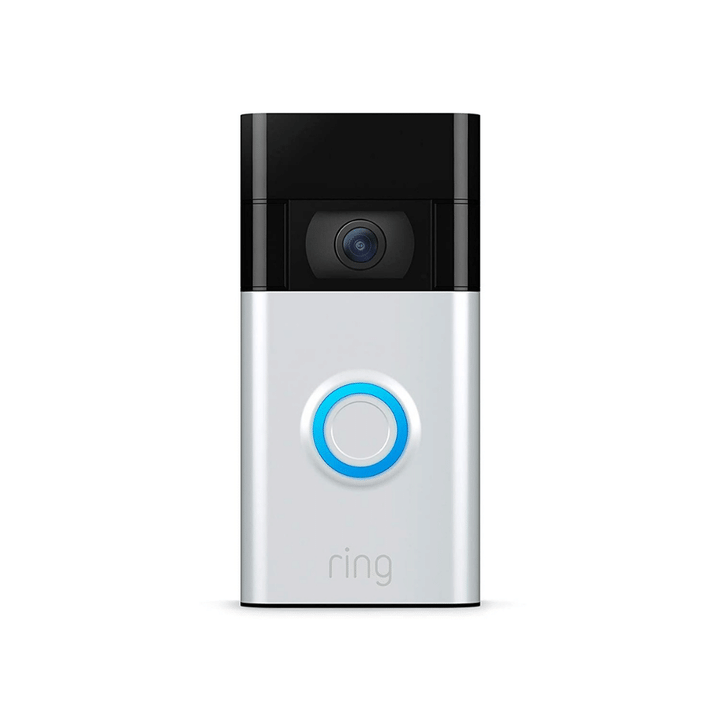 Ring Video Doorbell Newest Generation, 1080p HD video, Satin Nickel, Doorbell Only