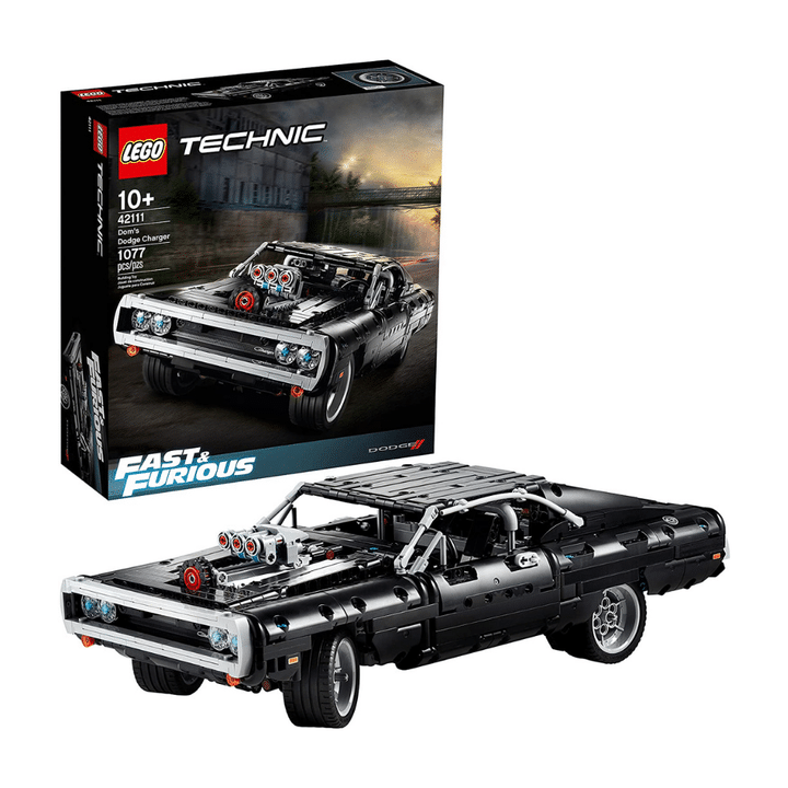 Lego Technic Fast & Furious Dom’s Dodge Charger 42111 Race Car Building Set