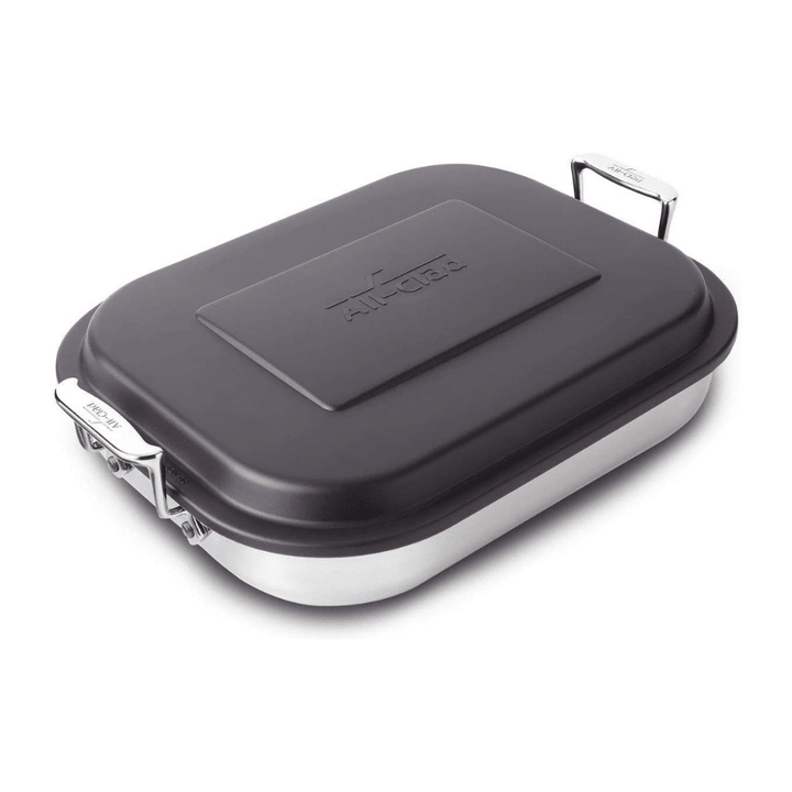 All-Clad E9019964 Stainless Steel Lasagna Pan Cookware 15-Inches, Silver