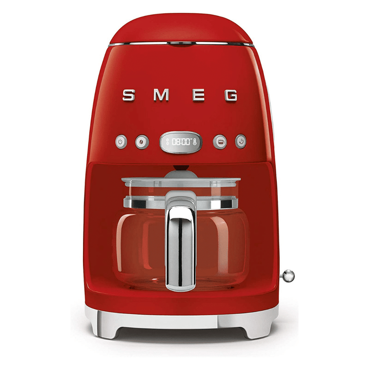 Smeg Drip Filter 10-Cup Coffee Machine, Red