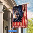 CHFD1008 German Shepherd Personalized House Flag