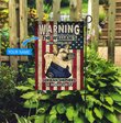 BIF20070201 Patrolled by German Shepherd Personalized Flag