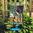 DIF2010-German shepherd Personalized Flag