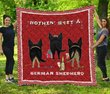 DDQ121204 Nothin’ Butt A German Shepherd Quilt Blanket