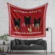 DDUSAB121204 Nothin’ Butt A German Shepherd Fleece Blanket – Made in USA