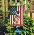 BIF0316 German Shepherd Personalized Garden Flag