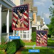 DIF4010-German shepherd Personalized Flag