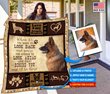 THUSAB1001 German Shepherd Personalized Fleece Blanket – Made in USA