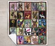 DDQ121302 German Shepherd Love Quilt Blanket