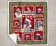 THQD46005 German Shepherd Quilt Blanket