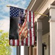 THF0267 German shepherd Flag