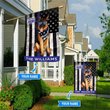 DIF8002-German Shepherd-Police -Personalized flag