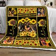 DDQ121301 German Shepherds Make Me Happy Quilt Blanket
