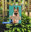 THF20072205 German Shepherd-Welcome to our happy place Personalized Flag