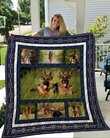 QUI28004 German Shepherd Quilt Blanket