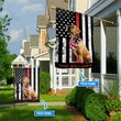 BIF20070406 Boxer Firefighter Personalized Flag