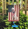 BIF1307 White Boxer Personalized Flag