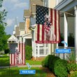 BIF1307 White Boxer Personalized Flag