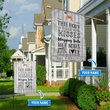 BIF2402 Boxer This Home Is Filled With Kisses Personalized Flag