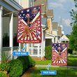 DIF6003-Boxer God bless america - 4th of july Personalized Flag